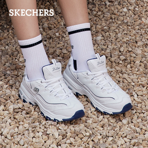 Skechers 斯凱奇 小白熊女子厚底熊貓鞋休閑鞋99999863