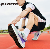 Lotto 樂途 菱速系列 男女款網(wǎng)面緩震回彈跑鞋 