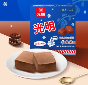 光明 白雪冰磚115g*4塊