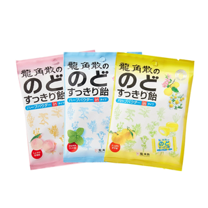 日本原裝進口！龍角散 草本夾心潤喉糖 80g