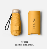 晴雨兩用！溥畔  便攜小巧防紫外線卡片雨傘 