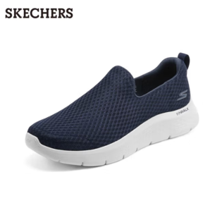 2025年春季新款！Skechers 斯凱奇 Go Walk FLEX 男士網(wǎng)面透氣健步鞋 216483