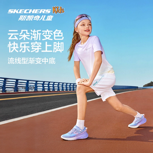 Skechers 斯凱奇 2025年春季 兒童競速跑步鞋 303571L