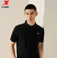 透氣吸汗！XTEP 特步 男士速干薄款短袖POLO衫 多色
