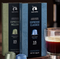 法國進口！瑞幸咖啡 法國進口 NESPRESSO濃縮膠囊咖啡100顆 送10顆+杯子