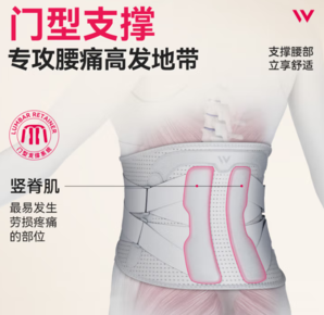 械字號產(chǎn)品！Wellday 維德 WP06B 醫(yī)用級護(hù)腰帶