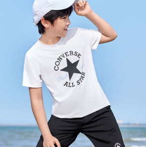 Converse 匡威夏季男女童吸濕運(yùn)動(dòng)兩件套