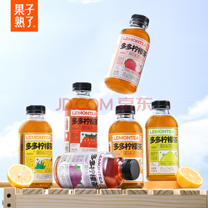 果子熟了 多多檸檬茶果汁 500ml*12瓶裝