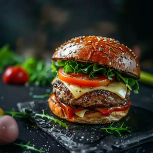 牛肉界的F4——安格斯牛肉！澳驕牛 安格斯谷飼牛肉餅 1000g