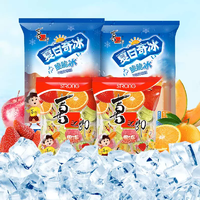 酸甜果味！喜之郎 夏日奇冰脆脆冰630g+什錦果凍360g組合
