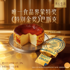 香港美心 美心生活 巴斯克芝士蛋糕 250g*2盒