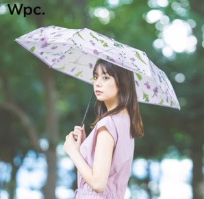 三折便攜！WPC. plantica花漾聯(lián)名系列六骨三折便攜款透明雨傘 PLV001