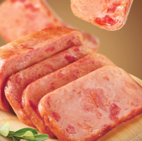 豬肉添加量>85%！鹽津鋪子 黑豬火腿午餐肉300g（約15包）