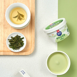 不添加一滴水！Bright 光明 優(yōu)倍鮮奶冰淇淋 龍井茶/原味 90g*10杯