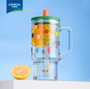 冷熱皆宜！Lovwish 樂唯詩 高顏值冰霸吸管杯 620ml 多色