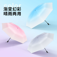 Rumbrella 日全時(shí) 三折漸變晴雨傘