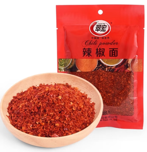 四川出品！翠宏 辣椒面 干粗型辣椒粉100g*3袋