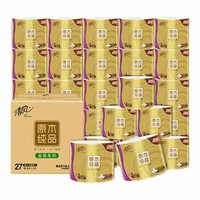 清風 原木純品金裝有芯卷紙 4層180g*27卷