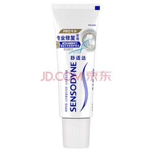 舒適達(dá)專業(yè)修復(fù)牙膏20g 試用
