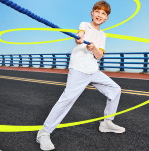 透氣速干！Skechers 斯凱奇 男女童防蚊速干運(yùn)動(dòng)褲（120-175cm）P225K069