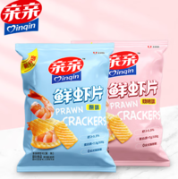 親親 膨化大包食品 蝦片燒烤味