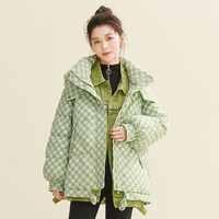 康博 COMBO 女士中長款加厚羽絨服 反季清倉