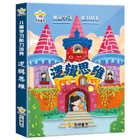 《兒童學(xué)習(xí)能力培養(yǎng)邏輯思維翻翻書》數(shù)字顏色形狀認(rèn)知書 券后15.8元包郵