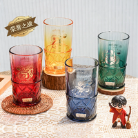 高顏值！Thermos 膳魔師 × 哈利波特聯(lián)名款 直身玻璃杯/吸管玻璃杯/把手玻璃杯（帶攪拌棒）