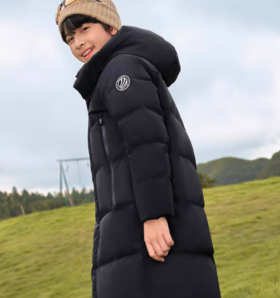 反季白 菜！Bosideng 波司登 阿勒泰系列 兒童長款羽絨服