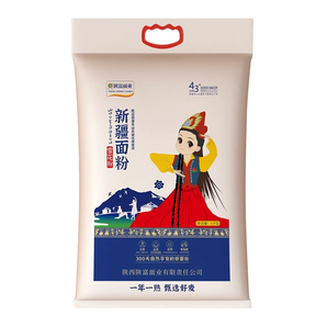 40年老品牌！陜富 新疆面粉 10斤