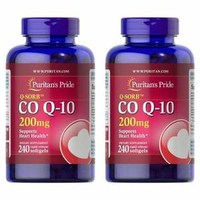 Puritan's Pride 普麗普萊 輔酶Q10軟膠囊 200mg*240粒*2瓶