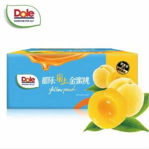 甜蜜多汁！Dole 都樂 崮上金蜜桃 蒙陰黃桃 7-9粒裝 3斤
