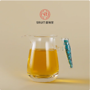 盛瑞堂 加厚耐熱過濾泡茶杯公道杯分茶器 290ml