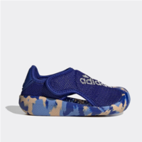 限尺碼！阿迪達(dá)斯adidas 男童魔術(shù)貼舒適休閑透氣包頭鞋兒童運(yùn)動涼鞋