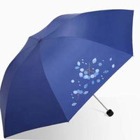 天堂傘 三折晴雨傘 114cm
