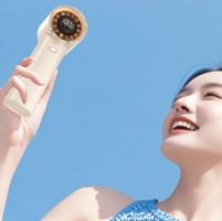 長(zhǎng)久續(xù)航！冒泡堂 G8 手持桌面風(fēng)扇
