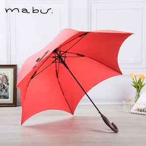 日本人氣雨傘品牌！Mabu 輕量6根骨半自動(dòng)長(zhǎng)柄晴雨傘