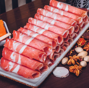 27.07元/斤！鮮京采 內蒙古羔羊原切羊肉卷 1kg(250g*4包)