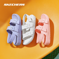 商場同款！Skechers 斯凱奇 女款足弓支撐涼鞋糖果泡泡鞋111597 多色