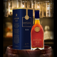 法國原瓶進口！LEFAON 利楓 莊主簽名版 世家XO白蘭地1000mL 贈小瓶200mL*1瓶