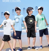 Converse 匡威夏季男女童吸濕運(yùn)動(dòng)兩件套
