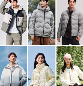 反季清倉！Semir 森馬 男女款時尚保暖羽絨服合集 18款可選