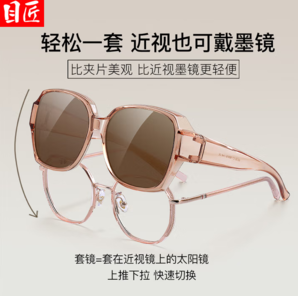 目匠 防眩光偏光套鏡（可以套在近視鏡上的太陽鏡）