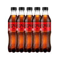 可口可樂 Coca-Cola 碳酸飲料零度500ml*5瓶