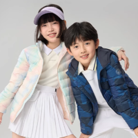 輕盈保暖！Bosideng 波司登 兒童輕暖立領羽絨服 四色