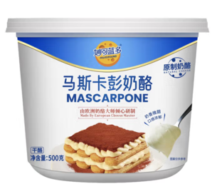 Milkland 妙可藍多 馬斯卡彭奶酪 250g*2罐