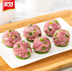 新希望集團(tuán)旗下！美好 香蔥豬肉丸 2斤裝（約50個(gè)）