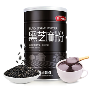 0添加！燕之坊 純熟黑芝麻粉 420g