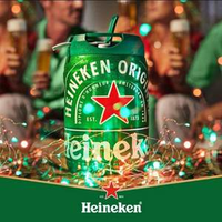 荷蘭原裝進口，Heineken 喜力啤酒 鐵金剛 5L桶裝 *3桶 送330mL*24罐