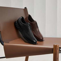 ECCO 愛步 S Lite Hybrid 輕巧混合 男士舒適通勤德比鞋520324 兩色